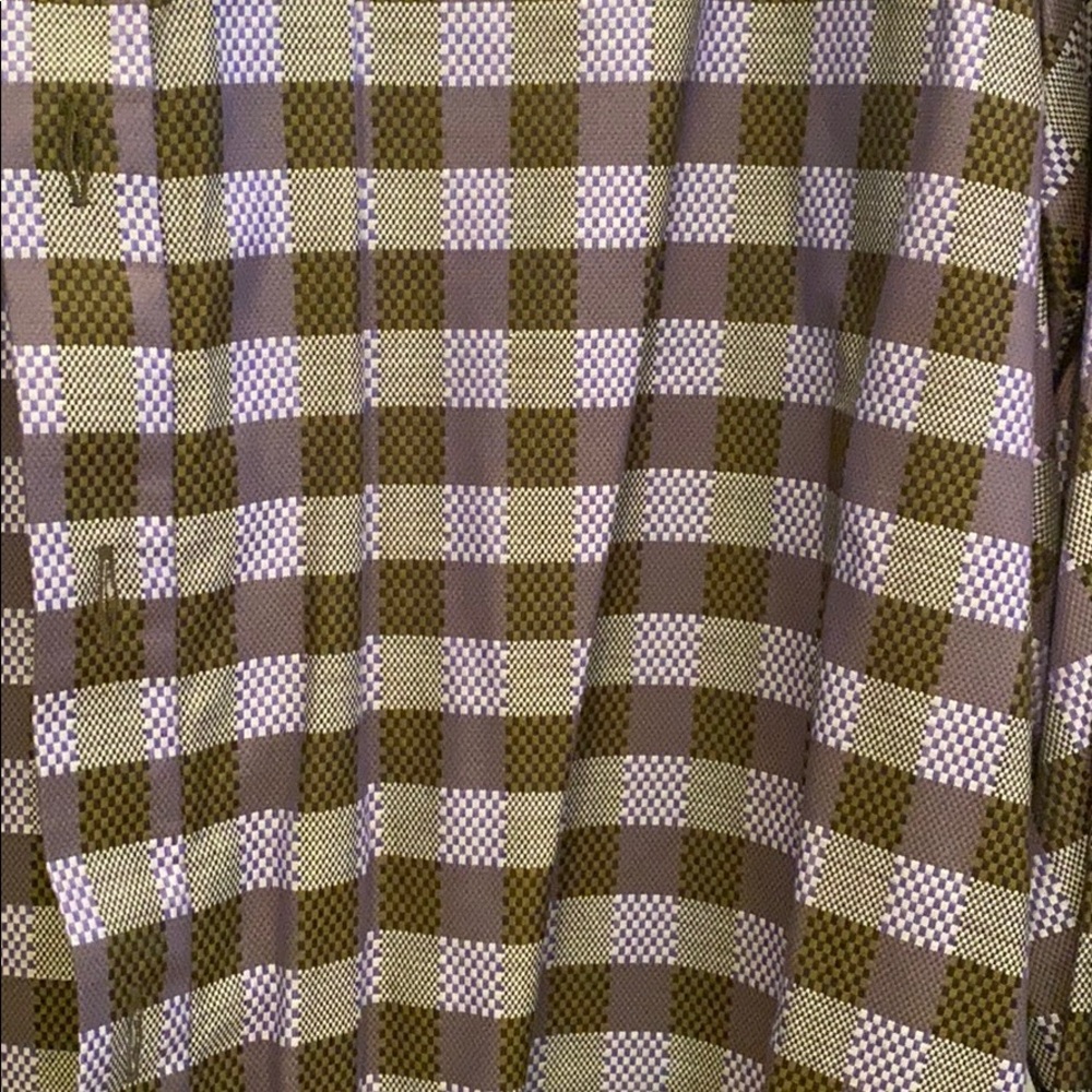 Robert Graham purple checked button down. - Picture 4 of 9
